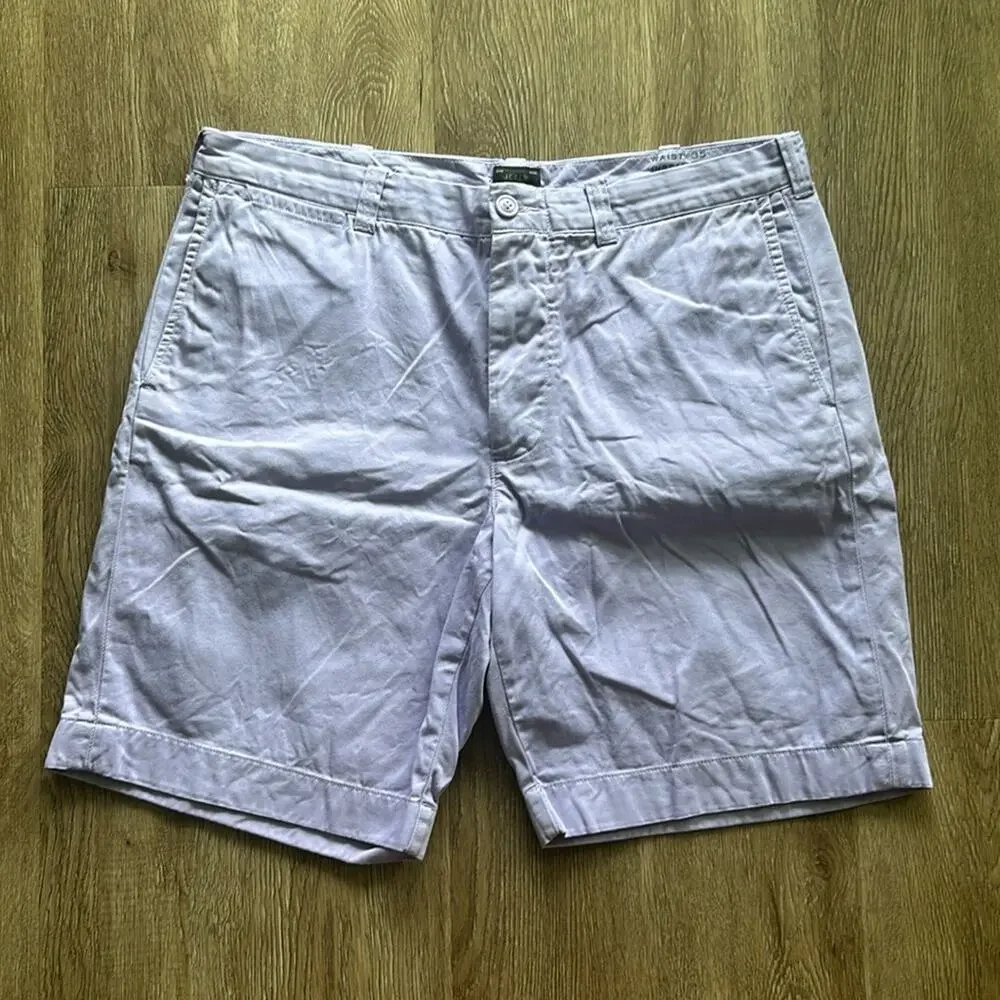 J.Crew Stanton Chino Shorts Purple Size 35 Preppy‎